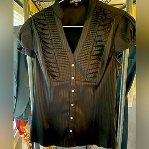 Express Dress Blouse Black Size Small